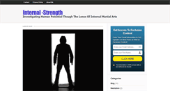 Desktop Screenshot of internal-strength.com